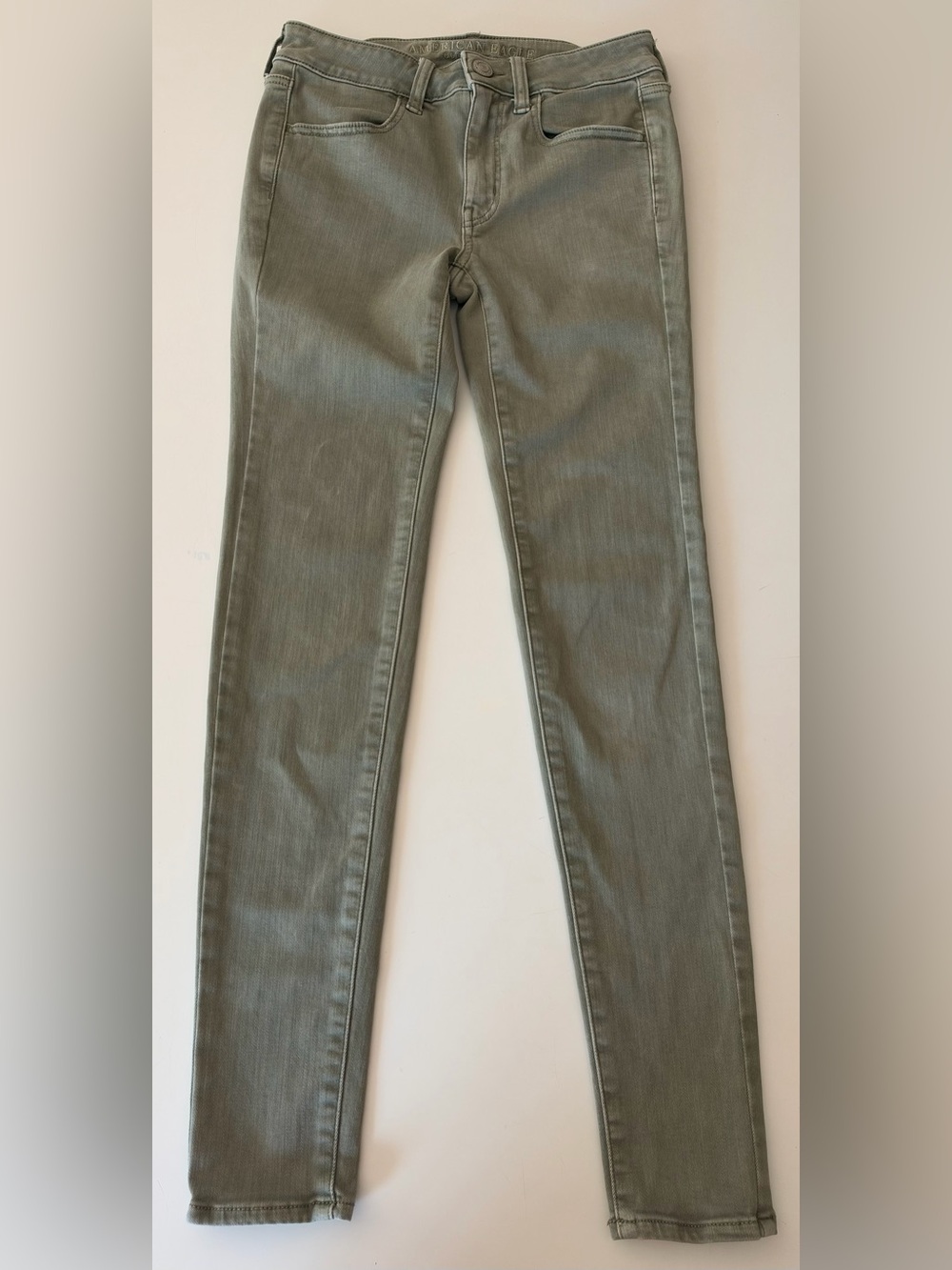 American Eagle Outfitters Olive Skinny Jeans